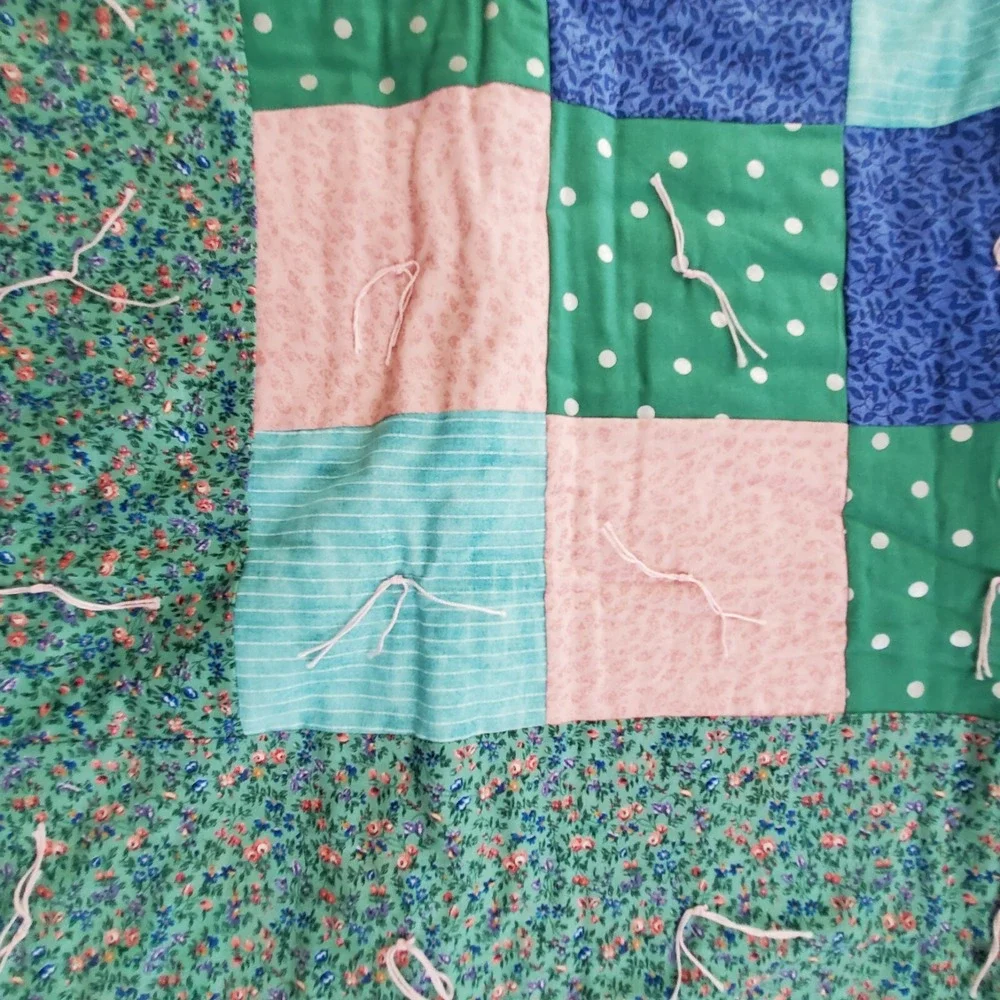 Friendship Star Quilters Wall Hanging Finished Quilt Square Floral 33